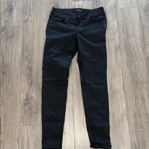 Silver Skinny Jeans black Denim